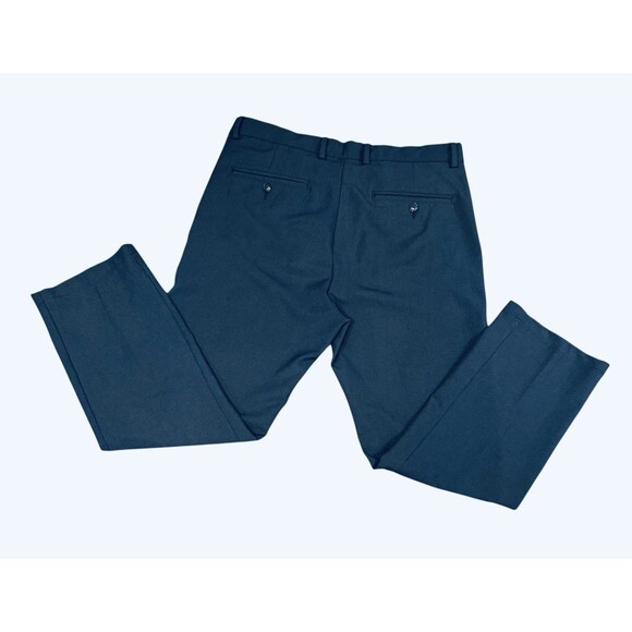 Greg Norman Men’s 34x30 Navy Blue Stretch Golf Dress Pants Performance Slacks - Picture 8 of 10